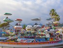 Il luna park di Mentone (Foto Ville de Menton)