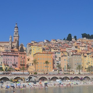 Menton, panorama