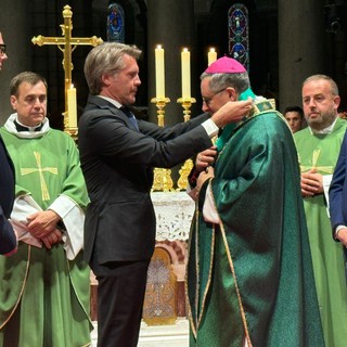 Monaco, a Mons. Dominique-Marie David il Collare da Grand Ufficiale dell’Ordine dei Santi Maurizio e Lazzaro [FOTO]