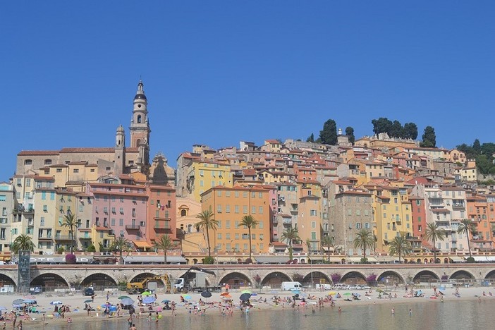 Menton, panorama