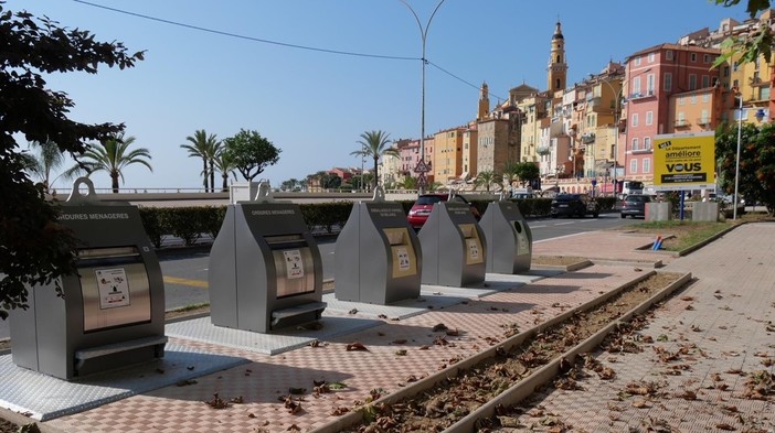 Il nuovo punto di raccolta (Foto: Ville de Menton)