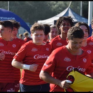 Gli atleti del Monaco Rugby