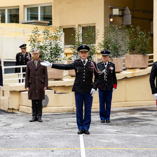 Il passaggio delle consegne al Posto di Soccorso de La Condamine