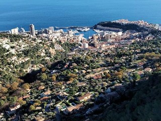 Montecarlo visto da La Turbie,fotografia di Danilo Radaelli