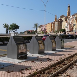 Il nuovo punto di raccolta (Foto: Ville de Menton)