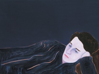 Djamel Tatah, Sans titre, 2009, huile et cire sur toile,  coll. part., Paris