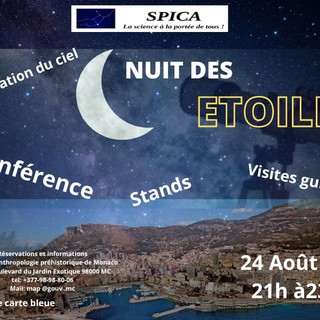 Monaco: al Museo di Antropologia Preistorica una visita guidata, poi la Notte delle stelle