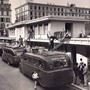 Illustration- Gare des autobus, esplanade du Paillon vers 1950. Collection Gilletta