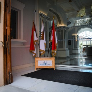 Uno dei contenitori posizionato all'interno del Municipio di Monaco (Foto Mairie de Monaco)