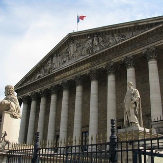 Palais Bourbon, sede dell'Assemblea Nazionale