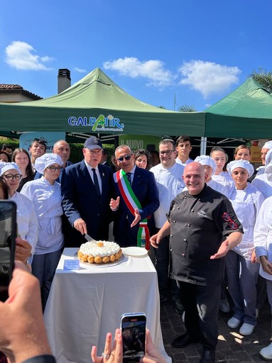 SAS il Principe Alberto durante la sua visita in Calabria (Foto Cristina Vannuzzi)