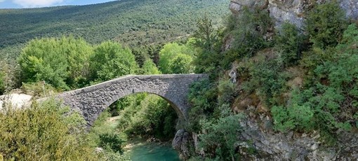 La Martre, il Pont de la Madame e le Gorges de l’Artuby. Fotografie di Danilo Radaelli