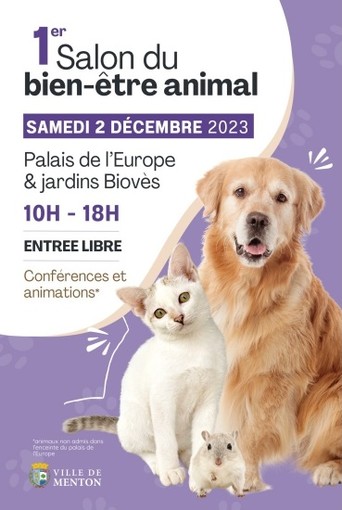 Domani a Mentone il 1° salone del Benessere Animale