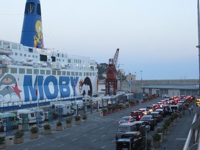 Poirto di Nizza, l'imbarco