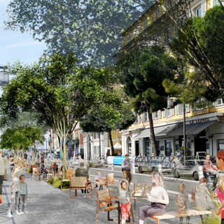 Porto di Nizza nel progetto