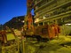 Rue de France, Nizza, il cantiere dove si é formata la voragine