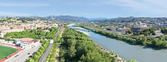 Disegni progettuali della teleferica Nizza - Saint Laurent du Var