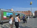 La Città di Cuneo sui tram di Nizza (Foto)