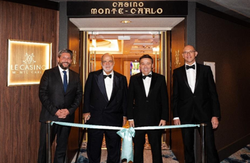 Il taglio del nastro del Casinò di Monte-Carlo sul mare