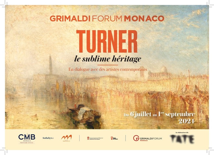 Monaco, continuano fino al 1 settembre le visite guidate alla mostra &quot;Turner, le sublime héritage&quot;