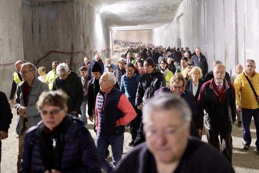 Il nuovo tunnel che modifica l'uscita Ovest della Voie Mathis