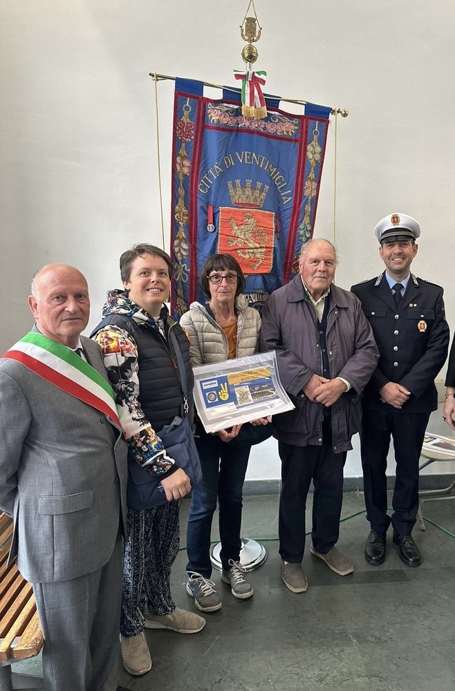 I rappresentanti premiati dell'Associazione Biancheri