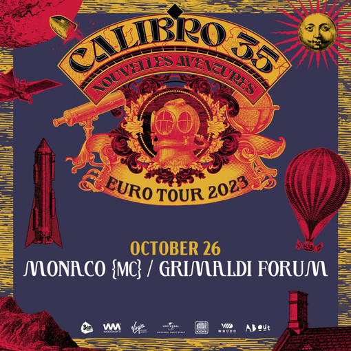 Stasera al Grimaldi Forum di Monte-Carlo arriva il gruppo rock strumentale italiano Calibro 35