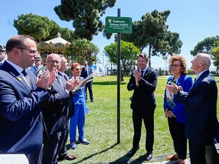 Nizza Esplanade Shimon Peres