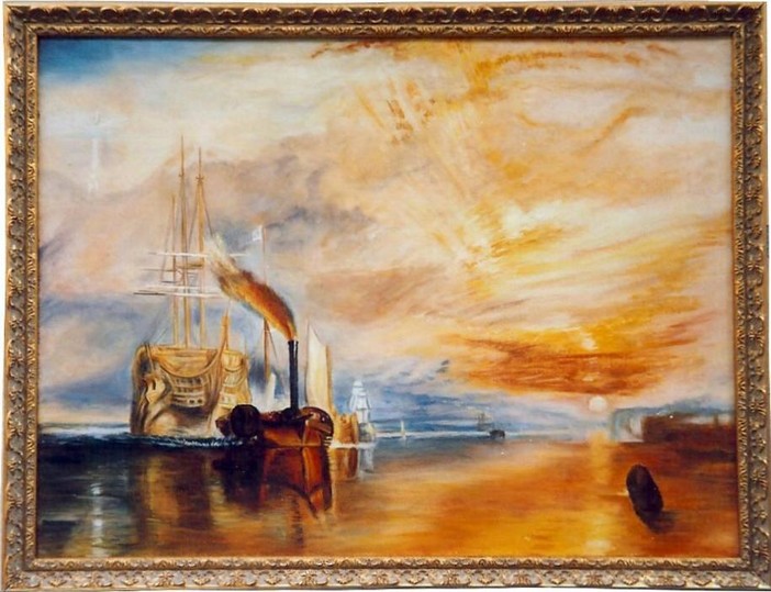 La valorosa Téméraire di William Turner