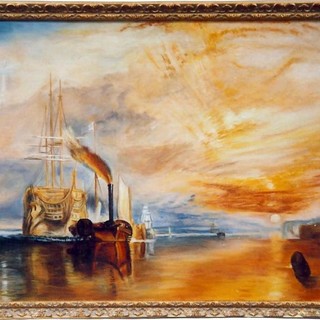 La valorosa Téméraire di William Turner