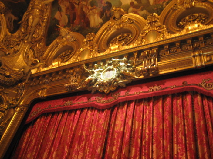 Un dettaglio della Sala Garnier di Monte-Carlo
