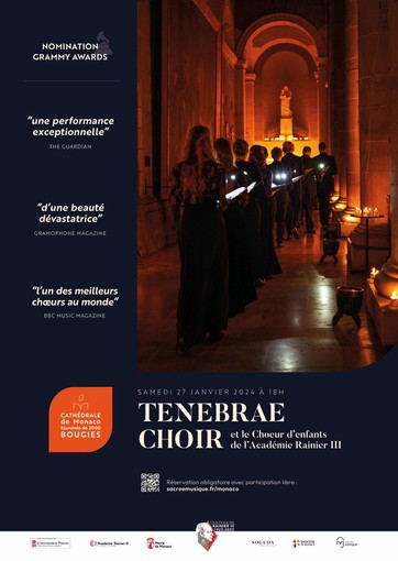 Centenario del Principe Ranieri e Festa di Santa Devota: nella Cattedrale di Monaco concerto del Tenebrae Choir