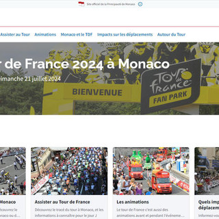 Tour de France 2024: online il sito ufficiale della tappa Monaco-Nizza
