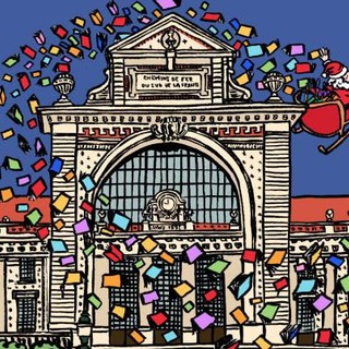 Nizza: Marché littéraire de Noël alla Gare du Sud