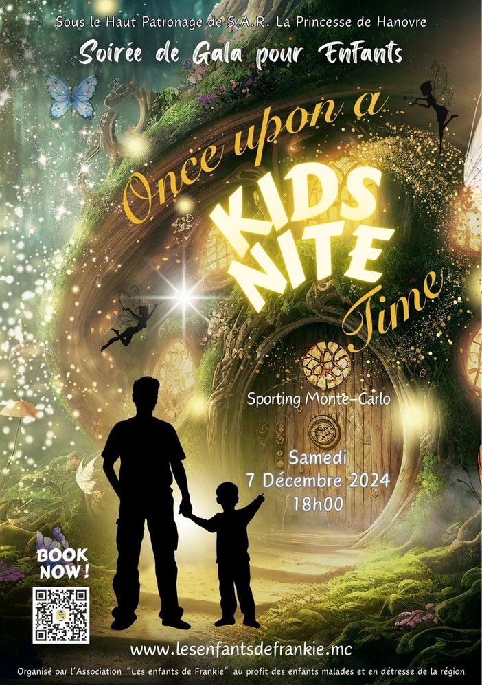 Lo Sporting Club Monte-Carlo si prepara per la  9ª edizione di &quot;Once upon a kid night time&quot;