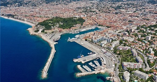 Il porto di Nizza, uno dei protagonisti degli eventi 2025