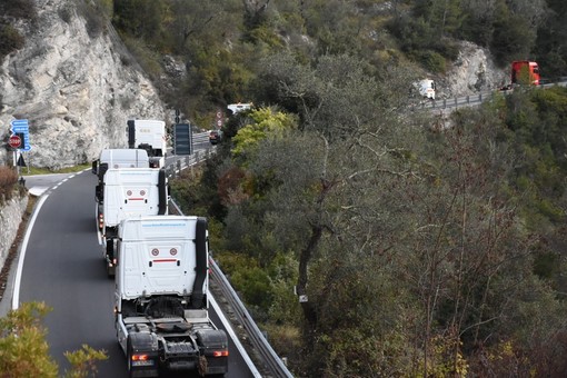 Si è chiusa la protesta dei tir lumaca in Val Roya: &quot;Abbiamo creato disagio ed era proprio quello che volevamo fare”