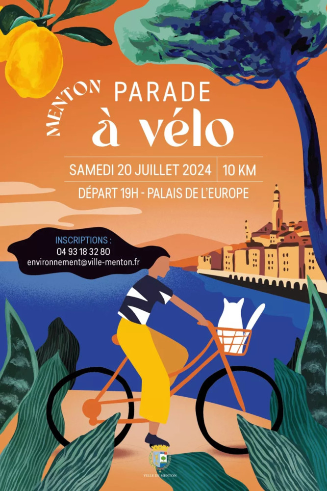 A Mentone è tempo della &quot;Parade à vélo&quot;, passeggiata in bici di 10 chilometri