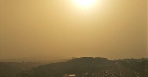 Nube di sabbia dal Sahara, ieri nel Principato si sono superati i 50 µg/m3 per il PM10