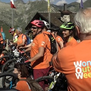 Limone Piemonte: una pedalata per promuovere l'Alta Via del Sale (VIDEO)