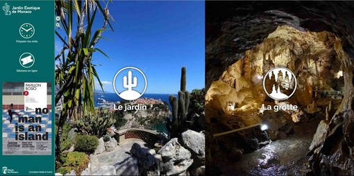 Nuovo sito internet per il Jardin Exotique de Monaco