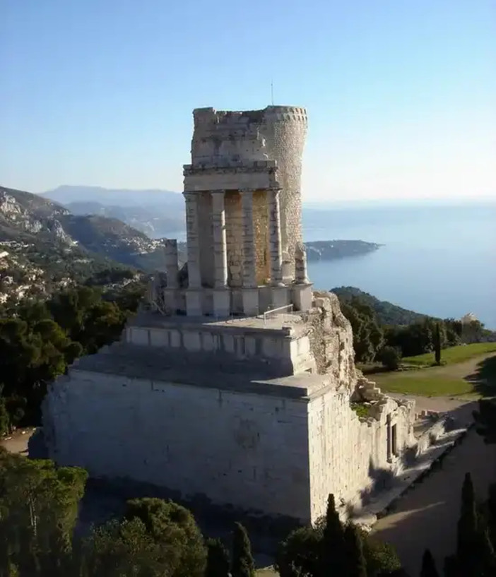 Il trofeo delle Alpi a La Turbie