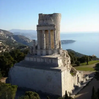 Il trofeo delle Alpi a La Turbie