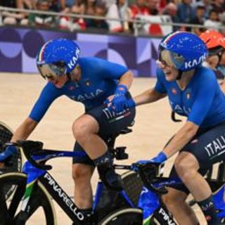 Parigi 2024, Guazzini e Consonni oro nel ciclismo su pista