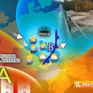 Maltempo su mezza Italia, migliora nel weekend: previsioni meteo